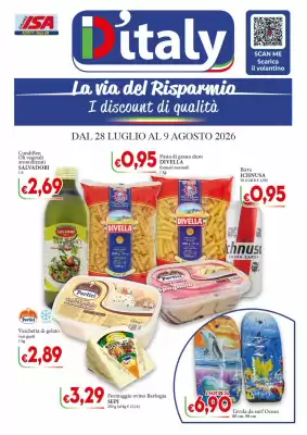 D'Italy (valido fino al 9-08)
