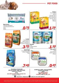 Volantino Pac Cash&Carry Pagina 20: Dentalife Dog small/medium €1,39, Le chat Croccantini gatto indoor €3,70