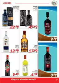 Volantino Pac Cash&Carry Pagina 17: Chivas Whisky 12 years €17,90, Cuervo Tequila silver €12,90