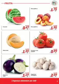 Volantino Pac Cash&Carry Pagina 5: Melanzana tonda €1,19, Pomodoro rosso grappolo €0,99