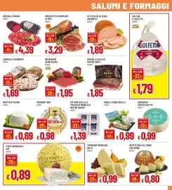Volantino Famila Pagina 11: RICOTTA DOLCE AL FORNO CON LIMONE €0,80, PROSCIUTTO DI PARMA DOP 24 MESI €3,29