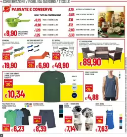 Volantino Famila Pagina 22: ABITO DONNA €7,63, SET GARDEN BROWN €89,90
