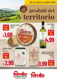 Volantino Famila Pagina 1: FORMAGGIO SBIRRO BOTALLA €1,69