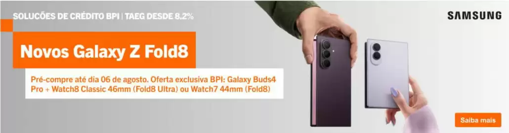 Folheto Banco BPI Página 1