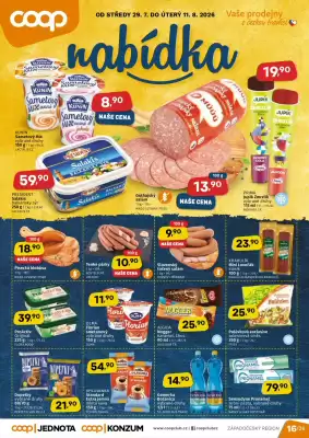 Coop | Jednota/Konzum (platné do 11-08)