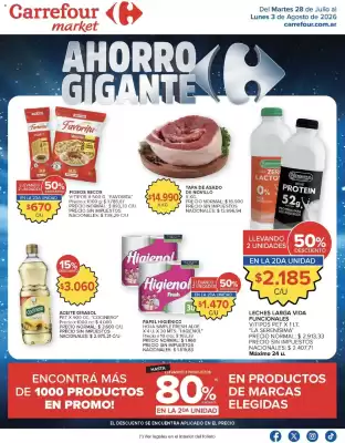 Folleto Carrefour Market