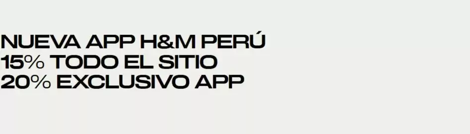 Catálogo H&M Página 1