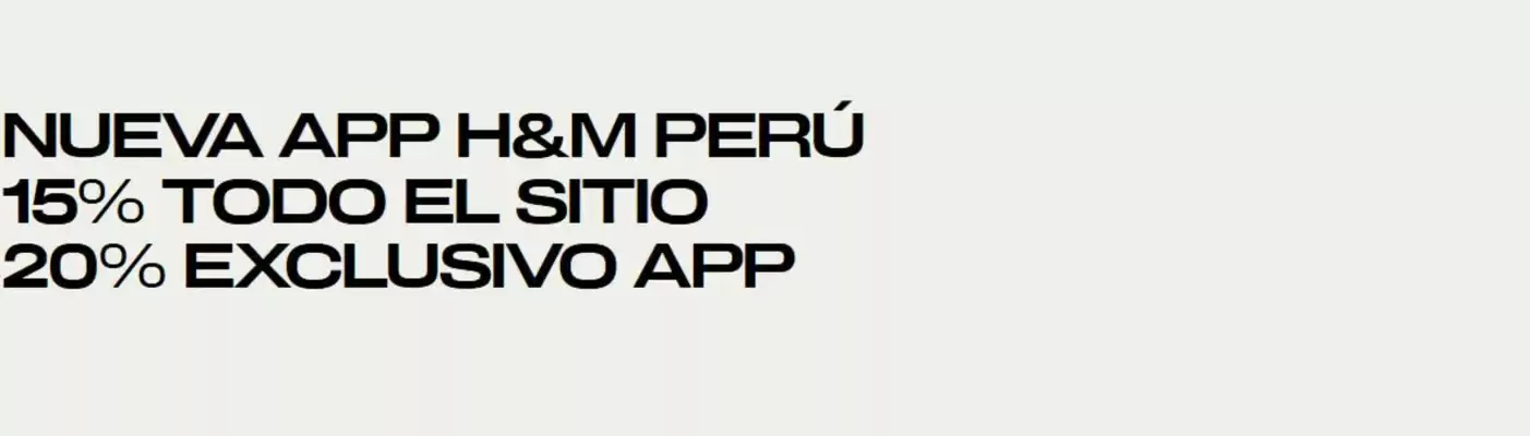 H&M (válido hasta 24-08)