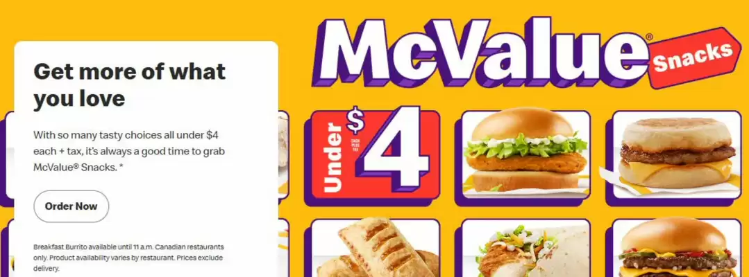McDonald's (valid until 13-08)