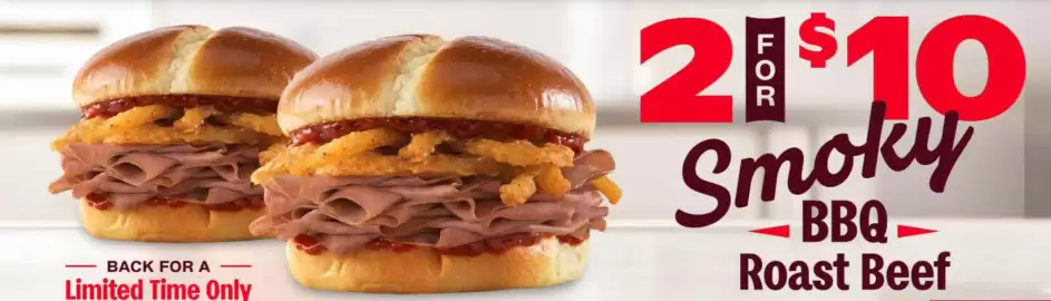 Arbys flyer Page 1