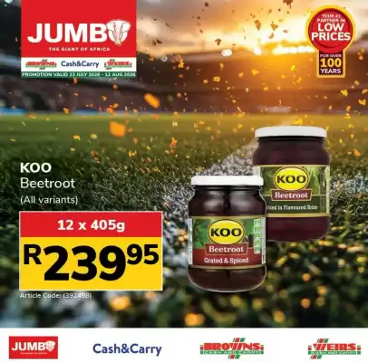Jumbo (valid until 12-08)