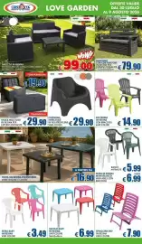 Volantino Casa & Co Pagina 12: POLTRONA IMPILABILE IN POLIPROPILENE €29,90, POLTRONA IN RESINA CON BRACCIOLI €14,90