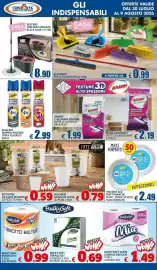 Volantino Casa & Co Pagina 8: BulkySoft Bobinotto Multiuso €0,99, SECCHIO CON MOP ROTANTE BLACK NOIR €8,90