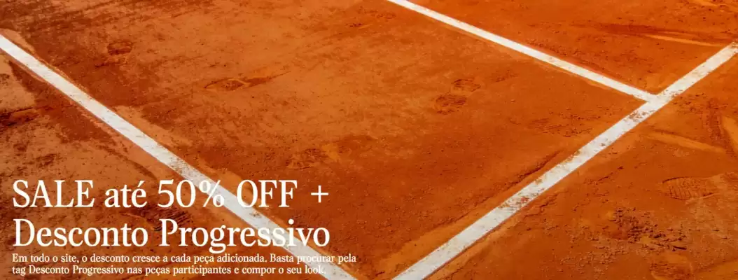 Lacoste (válido até 30-08)