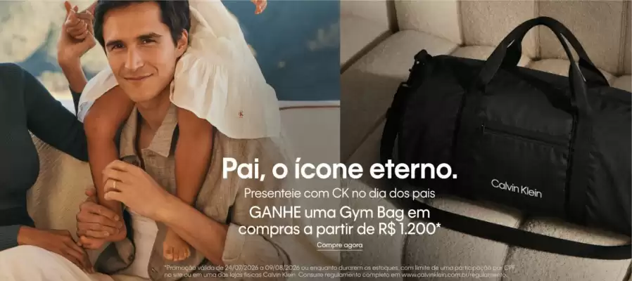 Calvin Klein (válido até 11-08)