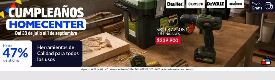 Catálogo Homecenter Página 1