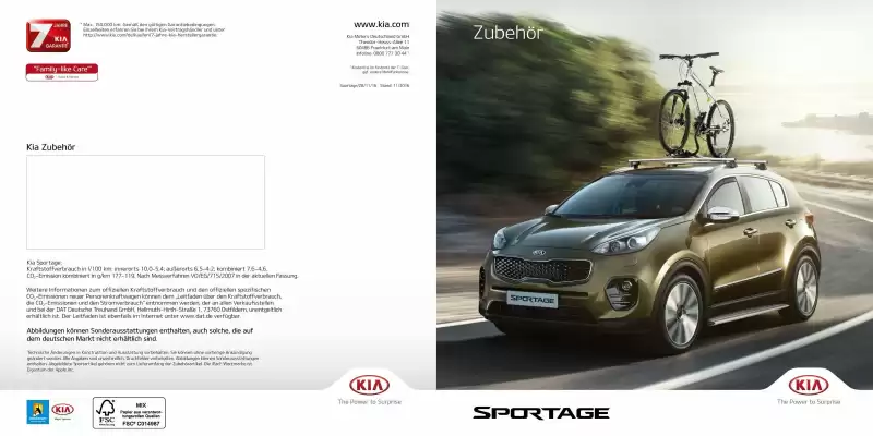 Catalogue KIA (valable jusqu'au 31-12)