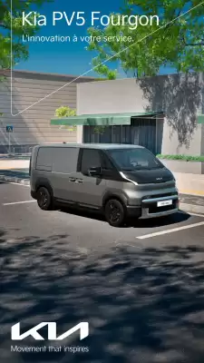Catalogue KIA (valable jusqu'au 31-12)