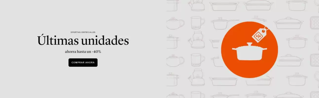 Le Creuset (válido hasta el 9-08)
