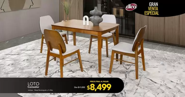 Muebles Dico (válido hasta 30-07)