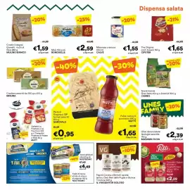 Volantino Unes Pagina 17: Crackers MISURA, Pasta di Gragnano IGP GAROFALO €0,95