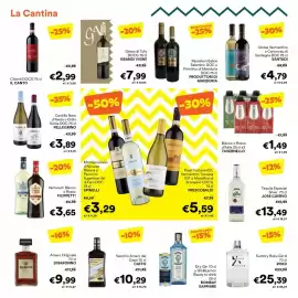 Volantino Unes Pagina 20: Chianti DOCG IL CANTO €2,99, Dry Gin o Gin&Lemon BOMBAY SAPPHIRE