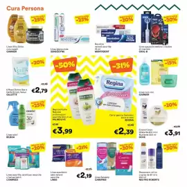 Volantino Unes Pagina 22: Bagnoschiuma Naturals PALMOLIVE €3,99, Rasoi Donna Usa e Getta Simply Venus GILLETTE €2,79