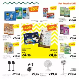 Volantino Unes Pagina 23: Felix Le Ghiottonerie €4,39, Alimento umido per gatti Pranzetti WHISKAS €1,99