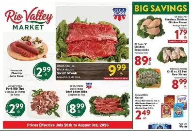 Rio Valley Market weekly ad week 31 Page 1