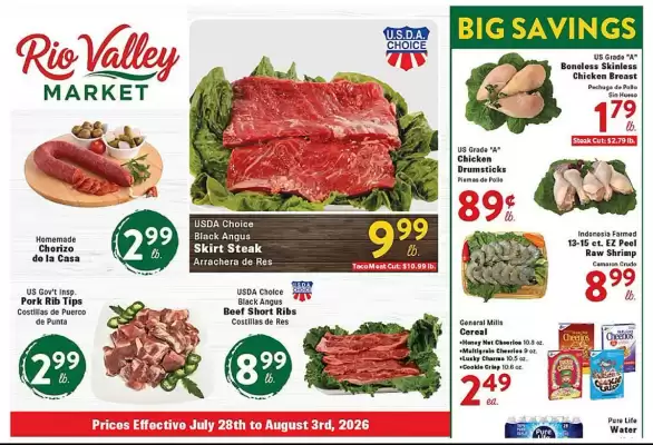 Rio Valley Market (valid until 3-08)