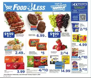 Food 4 Less weekly ad week 31 Page 1