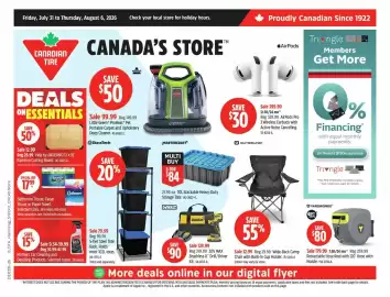 Canadian Tire flyer week 31 Page 1