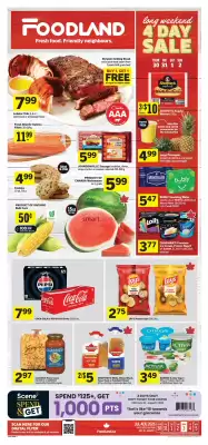 Foodland flyer (valid until 5-08)