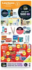 Lawtons Drugs flyer week 31 Page 1