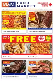 M & M Food Market flyer week 31 Page 1