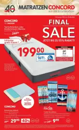 Matratzen Concord Prospekt Seite 1