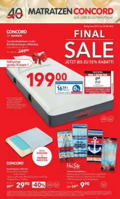 Matratzen Concord (gültig bis 25-08)