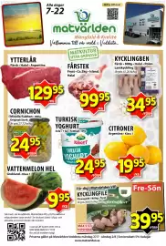 Matvärlden Tensta reklamblad vecka 31 Sida 1