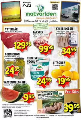 Matvärlden Tensta reklamblad