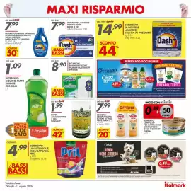 Volantino Italmark Pagina 11: Detersivo lavatrice Power Pods Dash €7,99, Swiffer Dry Ricariche €8,90