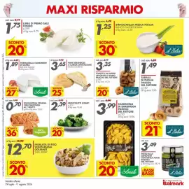 Volantino Italmark Pagina 15: BROCCOLETTI LESSATI €2,39, SFOGLIATINA VEGANA CON FARCITURA AI 7 FRUTTI €0,70