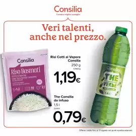 Volantino Italmark Pagina 29: Risi Cotti al Vapore Consilia €1,19