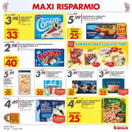 Volantino Italmark Pagina 8: Ghiaccioli Consilia €3,98, Sugo Pronto allo Scoglio €3,49