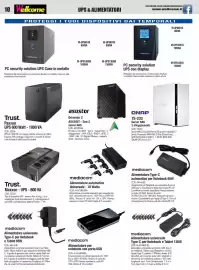 Volantino Wellcome Pagina 10: PC security solution UPS con display