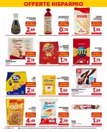 Volantino Gran mercato Pagina 15: Barrette Special K Kellogg's cioccolato fondente €1,99, Kinder Brioss €2,59