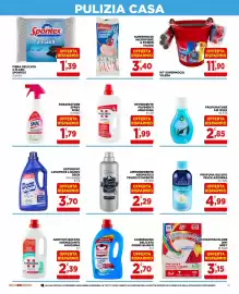 Volantino Gran mercato Pagina 19: Fibra delicata 2 flash spontex €1,39, Sgrassatore spray Smac €1,79