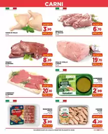 Volantino Gran mercato Pagina 2: Braciole di maiale €6,70, Flexi Burger con Verdure, quinoa e filetti di pollo €2,99
