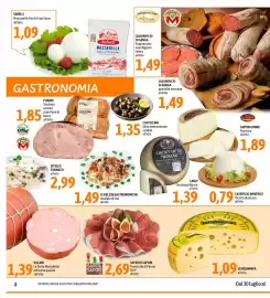 Volantino Madis Pagina 2: Leerdammer Original €1,09, Saper di Sapori Prosciutto di Parma DOP €2,69