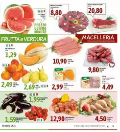 Volantino Madis Pagina 3: Fileni Cotoletta di pollo €2,99, Spiedini misti fatti a mano €12,90