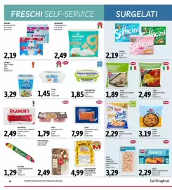 Volantino Madis Pagina 4: SELEX melanzane grigliate €1,89, Pizzoli Patatine Patasnella €2,29